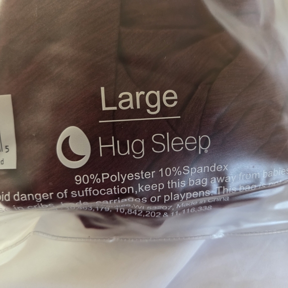 Hug Sleep Large Red Sleepsack - Picture 3 of 7